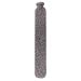 2.5 litre LONGI - rubber hot water bottle with knitted cotton cover "Pixel grey"