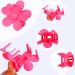 12 Pack Large Flower Hair Claw Clips - Anti-Slip Matte Finish - Hair Accessories for Thick and Thin Hair - 12 Colors - Buy Online on GoSupps.com