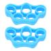 Finger Exerciser Improve Finger Dexterity Finger Strengthener Lightweight Enhance Finger Grip Washable for Workout for Elderly Light Blue 6.6lb