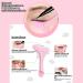 Silicone Eyeliner Stamp & Stencil Set - Perfect Aid for Quick Makeup Application - Ideal for Professionals - Pink - Buy Online on GoSupps.com
