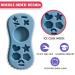 Nicein Bite Ring Baby | 2-Piece BPA-Free Silicone Teething Toys | Remote-Controlled Bathing & Biting Aids for 3+ Months - Buy Online on GoSupps.com