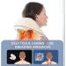 Shiatsu Neck Massage Device with Heat - 5D Deep Tissue Relief for Neck Back & Shoulders - Beige - Buy Online on GoSupps.com