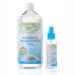 Zechstein Magnesium Oil PURE - Set of 1000 ml natural brine + 100 ml spray bottle 1 000 ml in clear bottle