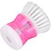 Palm Brush Dishwashing Brush Kitchen Brushes for Dish Pot Pan Sink Cleaning Automatic Liquid Brush  - Buy Online on GoSupps.com