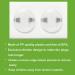 PandaEar Outlet Plug Covers(52 Pack) Clear Child Proof Electrical Protector Safety Caps with Adult Easy Release Concave Design - Buy Online on GoSupps.com