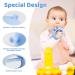 8 PC Baby Teething Toys Set for 0-12 Months - Food Grade Silicone Infant Chew Toys in Hammer, Wrench, Spanner, Pliers, Fruit, Giraffe Shapes - Buy Online on GoSupps.com