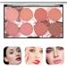 8-Color Matte Long-Lasting Makeup Blush Palette Powder Blusher Blush Palette Makeup Blush Cream Palette Face Powder Blusher With 8 Blush 42G - Buy Online on GoSupps.com