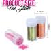 Teenitor 48 Colors Glitter Set - Fine Craft & Cosmetic Glitter for Nail, Body, Festival Makeup - Buy Online on GoSupps.com