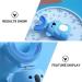 EXCEART Kids Electric Toothbrush - U Shape Koala Rechargeable Musical Toothbrush - Blue | For Children - Buy Online on GoSupps.com