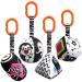 Aolso stroller toys 4PCs hanging breed toys black and white toys baby hanging toys newborn car seat toys for boys and girls sensory educational toys