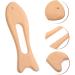 Fomiyes 2-Pack Wooden Gua Sha Massage Tool for Body | Manual Lymphatic Massage Device | Portable Beech Wood Personal Care Board | 20x6.5cm - Buy Online on GoSupps.com