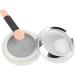 Nail Mirror Powder - Chrome Glitter Pigment for Stunning Nail Art | Silver White Manicure Effect - Buy Online on GoSupps.com