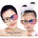 Unique Silk Eye Mask for Amblyopia & Strabismus | Breathable Training Patches for Kids & Adults | American Flag Design - Buy Online on GoSupps.com