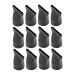 SOESFOUFU 12pcs Hair Dryer Air Collector Hair Diffuser Blow Dryer Hair Dryer Concentrator Dryer Nozzle Black