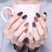 Matte Ballerina False Nails Set with Crystal File - 288pcs Medium Full Cover Acrylic Coffin Nails - Buy Online on GoSupps.com
