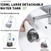 Premium Water Dental Flosser - Portable Rechargeable Oral Irrigator with 7 Tips 4 Modes IPX7 Waterproof 320ml Tank - Ideal for Travel (White - Buy Online on GoSupps.com