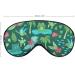 Tropical Jungle Sleep Mask - Adjustable Eye Cover for Sleeping, Blocks Light - Men and Women - Buy Online on GoSupps.com