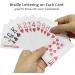 MUROCEA Large-Print Braille Playing Cards | Vision Impairments Entertainment - Buy Online on GoSupps.com