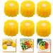 Zerodeko 24 Pcs Simulated Vegetables Faux Slices Fake Vegetable Ornaments Plastic Simulation Vegetable Fake Lettuce Photo Prop Artificial Vegetable Display Props Fake Props Corn Model Pvc Yellowx4pcs 3.8x3.8cmx4pcs - Buy Online on GoSupps.com