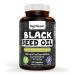 Feel Great Vitamins Black Seed Oil Softgels Cold-Pressed Nigella Sativa with Vitamin E 500mg 60 Vegan Capsules Non-GMO Made in USA