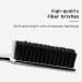 Neck Brush Barber Neck Duster Light Weight Soft Bristles Electroplated Silver Handle for Combing Beard for Sweeping Hair - Buy Online on GoSupps.com