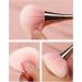 Face Makeup Brushes | Blush Makeup Brush for Loose Powder - Powder Foundation Brush Cosmetic Brushes for Complete Coverage and Prefect Finish Standing four-leaf clover makeup brush gold + PVC - Buy Online on GoSupps.com