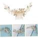 Angoily 1pc Pearl Comb Bridal Hair Comb Wedding Hair Accessory Tiara Rhinestone Barrettes Handmade Comb Barrette Wedding Hair Comb Hair Accessories Hanfu Headgear The Photo Bride - Buy Online on GoSupps.com