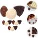 Vaguelly Artificial Chocolate Prop 12pcs Chocolate Decor Shop Display Prop Dessert Pvc Window Artificial Food Props - Buy Online on GoSupps.com