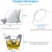 Portable Female Urinal - 2500ml Capacity for Elderly Incontinence, Camping, Travel | Easy Pee Funnel for Home & Hospital Use - Buy Online on GoSupps.com