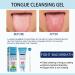 White Hairy Tongue Removal Kit - Fresh Mint Cleaning Gel & Brush Set for Fresh Breath - Buy Online on GoSupps.com