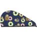 Super Absorbent Sloth with Donuts Microfiber Hair Towel Wrap - Quick Dry Coral Velvet for Long Curly & Thick Hair - Buy Online on GoSupps.com