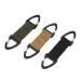 Hapinary 3st face mask ear hook nylon tissue hook to hang up masks backpack buckle hook for rear ear mask multifunction