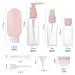 Railar Silicone Travel Bottles Set - 12 Leak-Proof Refillable Containers for TSA Approved Travel - Perfect for Cosmetics & Toiletries - Buy Online on GoSupps.com
