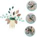 CRILSTYLEO Rhinestone Tuck Comb Leaf Hair Comb Wedding Hair Comb Gold Hair Accessories Leaf Hair Accessories Chinese Hair Accessories Hair Accessories for Women Wedding Prom Hair Accessories - Buy Online on GoSupps.com