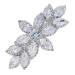 Beatifufu Rhinestone Hair Clip Women Hair Barrettes Wedding Rhinestones Hair Clip Crystal Hair Barrette Rhinestones Hairpin Diamonds Hair Accessories Crystal Hair Clip Women Hair Clip