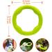 Laroo Indestructible Dog Frisbee - Floatable Flight Disc Toy for All Dog Sizes | Perfect for Summer Training | 22cm Green - Buy Online on GoSupps.com