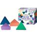 HAC24 10 x Triangular Aromatic Bath Bombs (4 x 40g each) 4 Fragrances and Colours - Buy Online on GoSupps.com