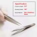 SEKI EDGE SS-514 Point Tweezer - Stainless Steel Precision Tweezers - Buy Online on GoSupps.com