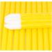 Pack of 100 Lint-Free Microfiber Cleaning Sticks for Eyelash Extension & Microblading - Yellow Lip Brush - Buy Online on GoSupps.com