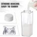 17 oz Clear Milk Carton Water Bottles - Reusable Portable Juice Tea Jug for Outdoor Activities (2 Pack) - Buy Online on GoSupps.com