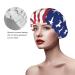 Women's Reusable American Flag Waterproof Shower Cap - Buy Online on GoSupps.com