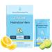 Feel Goods Hydration Hero Electrolytes Powder Sugar Free Organic Coconut Water Magnesium L Theanine Vitamin C & B12 Keto Vegan Non GMO On The Go Electrolyte Packets | Lemom Lime 15 Count Lemon Lime 15 Servings (Pack of 1)
