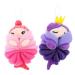 2pcs Bath Ball Bath Sponges for Shower Body Cute Shower Sponge Bath Loofah Ball Princess Bath Loofahs Bath Shower Sponges Cartoon Bath Sponge Cute Bath Sponges Luffa Loufas Pe
