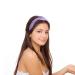 SIQUK 15-Piece Top Knot Headband Turban Set for Women and Girls | Wide Cloth Knotted Headbands in Multicolor Options - Buy Online on GoSupps.com
