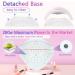 Professional 280W UV LED Gel Nail Lamp with 66 Lamp Beads - Fast Curing Nail UV Dryer for Gel Polish - Salon Quality Manicure and Pedicure Light in Pink - Buy Online on GoSupps.com