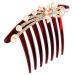 minkissy Seven- Hair Comb Pearl Hair Accessories Bridal Headband Bridal Hair Side Comb Bridal Headpieces for Wedding Hair Combs Korean Version Rhinestones Pearl Rhinestone Bride