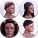 Wig Grip Headbands for Women - No Slip Velvet Bands with Wig Caps | Edge Saver Elastic Stretched Head Bands for Hair Wig Nets - Buy Online on GoSupps.com