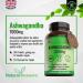 365 x Ashwagandha 1000mg Tablets for Anxiety Relief | High Strength Vegan Formula | 1 Year Supply | Pure Powder | UK Made - 365 Count - Buy Online on GoSupps.com