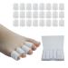 Silicone Toe Protector 24 Pieces Of Open Gel Toe Cap Corn Toe Tube Small Toe Protective Pad Pain Relieving Toe Wrapping Toe Protection And Relieving Corn Callus Blisters Friction And Pain.