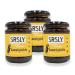 SRSLY Low Carb Pickle | 300g x 3 Jars | Small Chunk Pickle | Delicious & Tangy | Low Calorie | Low Sugar | Vegan | Only 0.8g Carbs & 5 Kcals Per Tbsp | Seriously Low Carb Keto Friendly Food